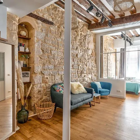 New Stunning 4 Bdrs Apt, With Ac - Le Marais Apartment