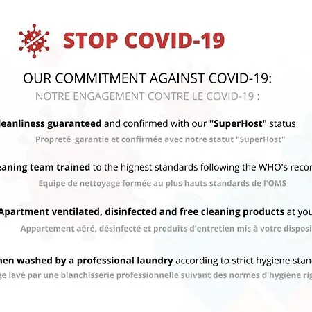 Appartement New Stunning 4 Bdrs Apt, With Ac - Le Marais *